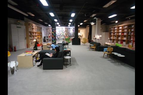 Selfridges pop-up library